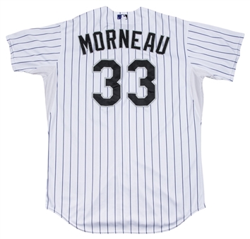 2015 Justin Morneau Game Used Colorado Rockies Home Jersey Used on 9/22/15 (MLB Authenticated)